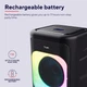 Портативна акустична система Trust 25280_TRUST Azura 50Вт, 1.0, ВТ 5.2, TWS, MP3, IPX4, RGB, Чорний - зображення 7