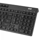 Клавіатура мембранна 2E KS280 120key, WL/BT, EN/UK, silent, чорно-сіра - изображение 5