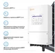 Гібридний інвертор однофазний Solis S6 8кВт, 2xMPPT, DC, для LV Batteries - изображение 5