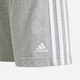 Детские шорты на резинке Adidas U 3S Kn Sho IS2573 122-128 см Medium Grey Heather (4067887535250) - изображение 10
