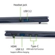 Ноутбук Acer Swift 14 AI SF14-51 14" WUXGA OLED, Intel U7-258V, 32GB, F1TB, UMA, Win11, синій - изображение 9