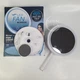 Круглое зеркало для макияжа Beauty Breeze Mirror с LED подсветкой, вентилятором и увеличением 5х, настольное косметическое зеркало с питанием от USB и дополнительным увеличением Белое QYL-969-White - изображение 5