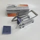 Картоплерізка ручна металева для картоплі фрі з 2 насадками Potato Chipper Professional, подрібнювач для овочів і фруктів з нержавіючої сталі, з лезами 9 мм і 12 мм, овочерізка для дому та кухні DNA-498-Silver - зображення 5
