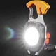 Ліхтарик LED акумуляторний на карабіні 7в1, портативний ручний ліхтарик-брелок для дому, кемпінгу, туризму з магнітом, відкривачкою, запальничкою, викруткою і різаком, 6 режимів світіння, вологозахист IPX4, HPD-4715 - зображення 5