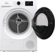 Сушильна машина Gorenje тепловий насос, 9кг, A++, 60см, дисплей, 16 програм, Wi-Fi, білий - изображение 4