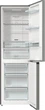 Gorenje Холодильник з нижн. мороз. камерою 185х60х60см, 2 двері,203(99)л, А++, Total NF, зона св-ті, зовн. диспл, нерж - изображение 10