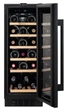 Холодильник Electrolux вбудований для вина, 82x30х57, полок - 6, зон - 1, бут-20, ST, чорний - зображення 3