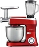 Кухонный комбайн 3в1 Royalty Line PKM-2100BG Red SLOVAKIA 2100W 7.5L с мясорубкой планетарный миксер тестомес и блендер - изображение 1