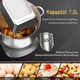 Кухонный комбайн 3в1 Royalty Line PKM-2100BG Black SLOVAKIA 2100W 7.5L с мясорубкой планетарный миксер тестомес и блендер - изображение 9