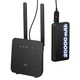 Маршрутизатор TCL LINKHUB (HH42CV2) LTE, Wi-Fi4, 1xFE LAN/WAN, 1xFE LAN, 2xSMA, Чорний + Power Bank 20000мА·год + USB-DC кабель 5В-12В - изображение 1