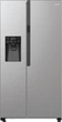 Холодильник SBS Gorenje, 179х70х92см, 2 двері, 376(190)л, А++, NF+, Інв., Зона св-ті, диспенсер, генератор льоду, Зовн. Диспл, нерж - изображение 1