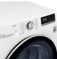 Сушильна машина LG тепловий насос, 9кг, A++, 69см, дисплей, автоматичне очищення конденсатора, білий - изображение 4