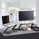 Столик подставка для ноутбука складной Laptop Table Multifunctional Laptop Table T8 регулируемый стол трансформер с охлаждением - изображение 8