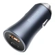 Автомобильное зарядное устройство Baseus Golden Contactor Pro Dual Quick Charger Car Charger U+C 40W Dark Gray CCJD-0G - изображение 2