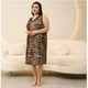 Ночная сорочка женская 2XL Леопардовая 18574 - изображение 1