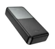 Повербанк Power Bank зі швидкою зарядкою 22.5W HOCO J136A 20000mAh 2USB/Type-C PD20W чорний - зображення 3