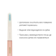 Отбеливающая звуковая зубная щетка Medica+ Lux 10Х Portable Rose Gold - изображение 10
