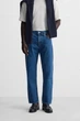 Джинси прямі до щиколотки Zara Straight Fit 31 синій 0840/311/400 - изображение 2