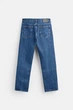 Джинси прямі до щиколотки Zara Straight Fit 31 синій 0840/311/400 - изображение 8