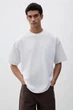 Футболка H&M Oversized Fit XL білий 1074658002 - изображение 1