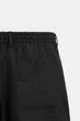 Шорти зі 100% льону Zara M чорний 2634/601/800 - изображение 8