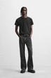 Джинси Zara Flared Fit 30 чорний 0840/360/800 - зображення 1