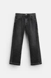 Джинси Zara Flared Fit 30 чорний 0840/360/800 - зображення 6