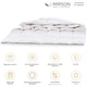 Одеяло антиаллергенное MirSon EcoSilk №1315 Luxury Exclusive Летнее 155x215 см (2200001528260) - изображение 14