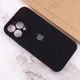 Чохол Silicone Premium case з захистом камери для iPhone 14 Pro Max Full Camera Protective black 9819 - изображение 2