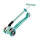 Дитячий 3-колісний самокат Globber Primo Foldable Lights м'ятний, 432-206-3 - зображення 12