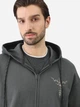 Толстовка на молнии мужская Medicine RS25BLM402-79X L Серо-зеленая (5905264604641) - изображение 4