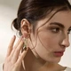 Серьги акцентна бижутерия Жозефина jeweston золотистые - изображение 10