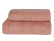 Полотенце Parisa Home Flat Cotton - H-500 (500 г/м2) персиковый 50*90 - изображение 2