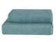 Полотенце Parisa Home Flat Cotton - H-500 (500 г/м2) бирюзовый 50*90 - изображение 2
