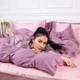 Пододеяльник MirSon Сатин Premium 0199+0231 Violet 200х220 (2200001220249) - изображение 9