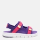 Подростковые спортивные сандалии для девочки Puma Evolve 39044916 38 Team Violet-Pink-Almost Apricot (4067983789090) - изображение 1