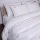 Комплект постельного белья MirSon Сатин Premium Corner Moko White 2х160х220 см (2200001717664) - изображение 4