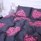 Простынь MirSon Сатин 22-1290 Heart of flowers 150х220 см (2200003604139) - изображение 5