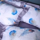 Наволочка з вушками MirSon Satin print Elit Azure Jay 60х60 см (2200005394359) - зображення 2