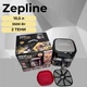 Многофункциональная аерофритюрница Zepline ZP-109А, 10,5 л, 3500 Вт, 2 ТЕНИ, кухонный аерогриль, фритюрница без масла - изображение 1