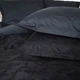 Пододеяльник MirSon Сатин Жаккард 6031 Count Black 200х220 см (2200008763695) - изображение 7