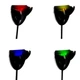 Свінгер SW20 синій на чорній штанзі (color led) з підключенням World4Carp - зображення 2