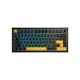 Клавиатура Aula F75 Gasket Greywood V3 switch Hot-Swap PBT Wireless/Bluetooth/USB Black (6948391208626) - изображение 1