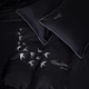 Комплект постільної білизни MirSon Євро 200х220 см 0055 Black Pearl Freedom Сатин Elit (2200010538663) - зображення 2