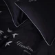 Комплект постільної білизни MirSon Євро 200х220 см 0055 Black Pearl Freedom Сатин Elit (2200010538663) - зображення 3