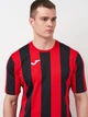 Футболка спортивная длинная мужская Joma Inter 101287.601 M Бордовый/Черный (9998352744073) - изображение 4