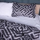 Комплект постельного белья Mirson Полуторный 143х210 см 22-1395 Geometric Design Сатин (2200010565188) - изображение 2