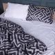 Комплект постельного белья Mirson Полуторный 143х210 см 22-1395 Geometric Design Сатин (2200010565188) - изображение 3
