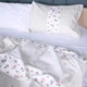 Простынь MirSon Сатин 22-1401 Blooming Beauty 150х220 см (2200010566710) - изображение 3