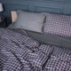 Наволочка MirSon 22-1372 Silver Checkered сатин 40x60 см (2200010474749) - зображення 3
